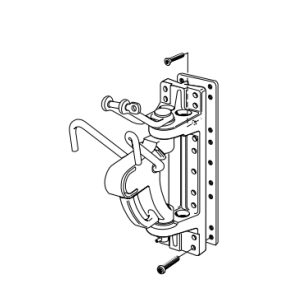 Selden Svanehalsbeslag til bom B199/B200 UDEN kroge