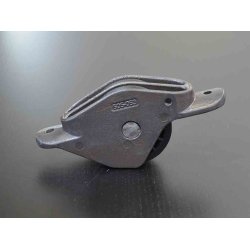 Selden skivgat dobbelt 70 i Aluminium m. M6 skruer