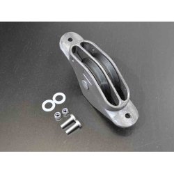 Selden skivgat dobbelt 70 i Aluminium m. M6 skruer