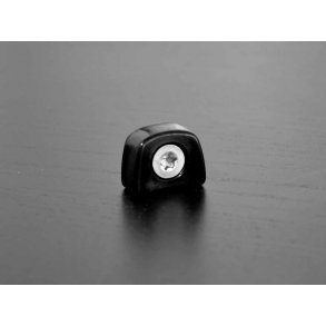 Selden endestop til spilerstageskinne 25 mm