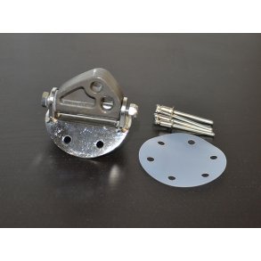 Selden mastebeslag til rodkick. Til drbeformet mast