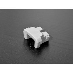 Selden gummiklods til endestop til system 30 skinne