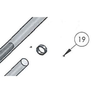 Sparcraft Ocean Rodkick Indrebsning skrue 4,8x5,5