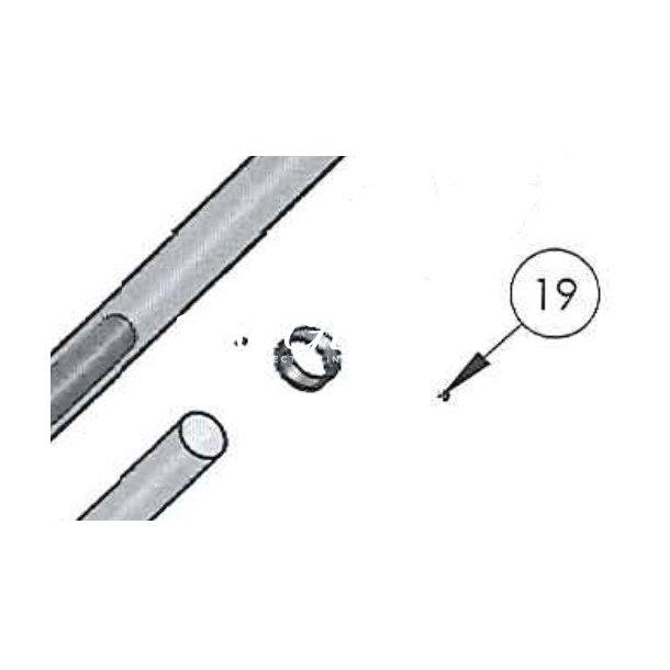 Sparcraft Ocean Rodkick Indrebsning skrue 4,8x5,5