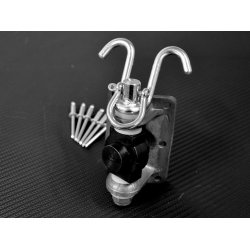 Sparcraft Ocean svanehals beslag komplet med rebe kroge