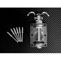 Sparcraft Ocean svanehals beslag komplet med rebe kroge