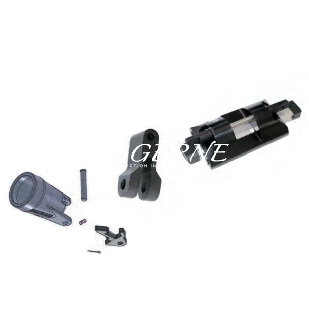 Sparcraft Spilerstage Kugle-leje vogn med Klokke, for op-ned hal. Til F40 skinne