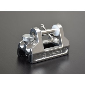 Sparcraft Spilerstage sl�de til Klokke, med stop-pin. Til 32x5,5mm skinne