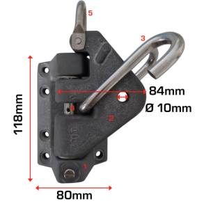 Z-Spars Svanehals til mast Z601-701