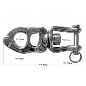 Tylaska T12 snap sj�kel med gaffel svirvel