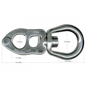 Tylaska T30 snap sj�kel med stor svirvel