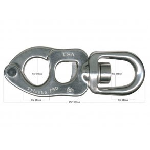 Tylaska T30 snap sj�kel med standard svirvel
