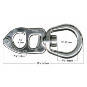 Tylaska T5 snap sjkel med stor svirvel