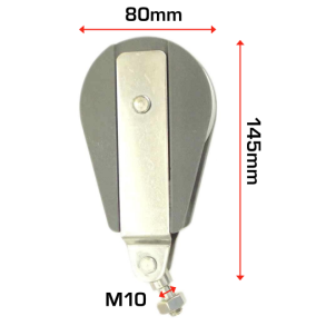 Z-Spars mastefodsblok 80mm T10