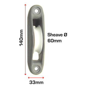 Z-Spars Aluminiums skivgat 60mm 