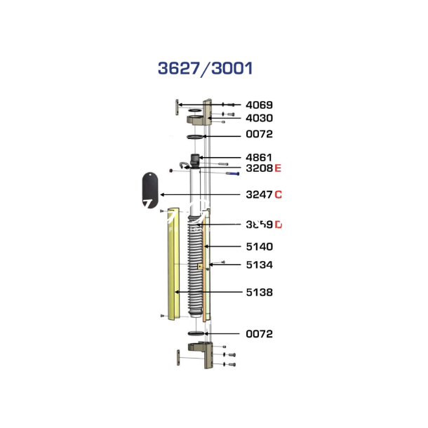 Z-Spars rullesystem mellem - Z600E - Z1100E / Z602E - Z902E