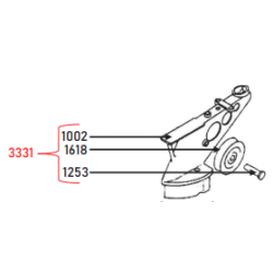 Z-Spars komplet Mastetop til Z145T og Z230T