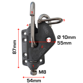 Z-Spars Svanehals til Delta mast