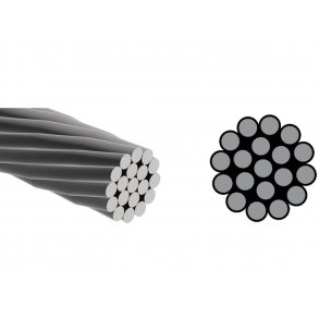 1x19 Rustfri stlwire