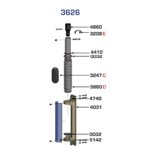 Z-Spars rullesystem lille - Z300E Z400E Z500E