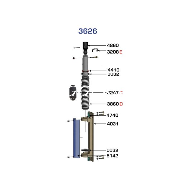 Z-Spars rullesystem lille - Z300E Z400E Z500E