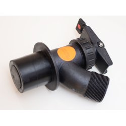 Forespar Flowtech gennemfring lille, 1-7/8" (48mm)