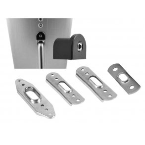 Blue Wave bagplader og sikringsplug til t-terminal