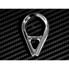 Forstrket rustfri stlkovs til 9-28mm line/wire