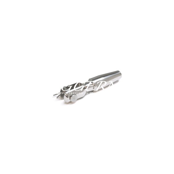 Valsefri 8mm Gaffel-terminal 12x12,7mm