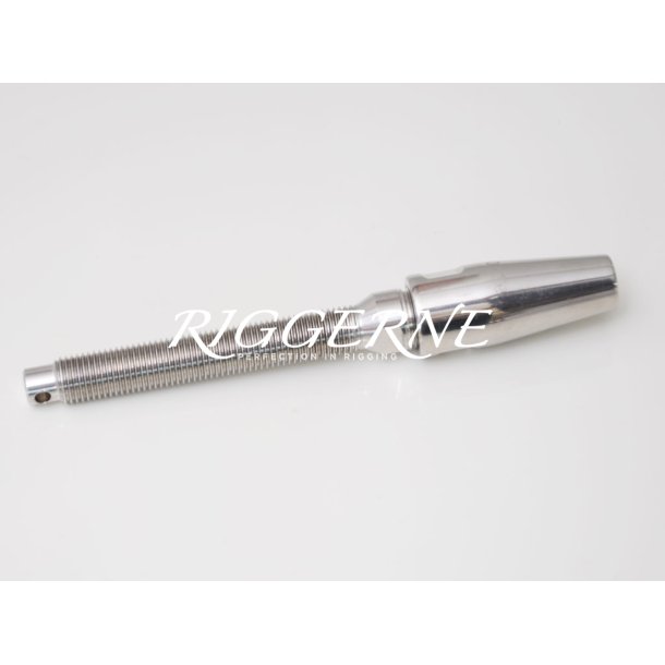 Valsefri 22mm gevind-terminal 1-1/4" unf