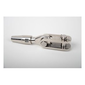 Valsefri 8mm Toggle-terminal 12x15mm