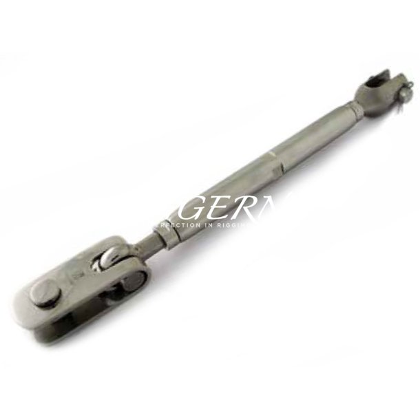5/8" Rustfri Vantskrue m. Bronze insert Gaffel / Toggle 16mm pin