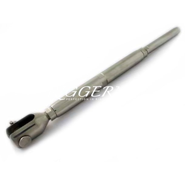 3/4" Rustfri Vantskrue m. Bronze insert 10mm wire terminal / Toggle 19mm pin