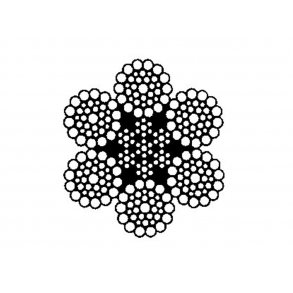 6x36WS IWRC Rustfri st�lwire