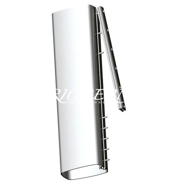 Facnor F10 / F20 / F30 Skinne 2.000mm med No2 (B 19mm) slugs og skruer