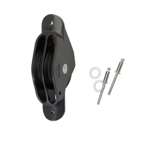 Selden skivgat dobbelt 70 i Aluminium m. pop-nitter