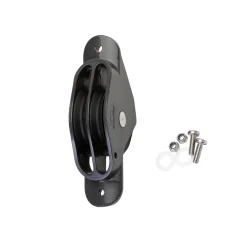 Selden skivgat dobbelt 70 i Aluminium m. M6 skruer