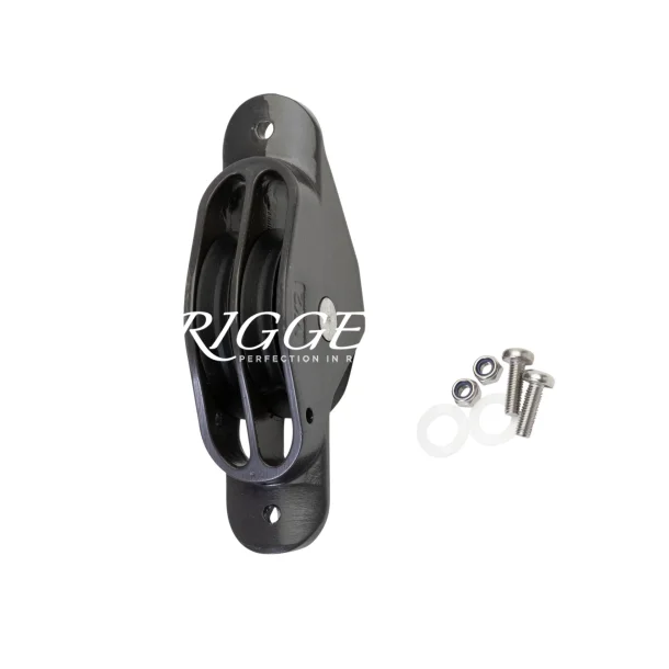 Selden skivgat dobbelt 70 i Aluminium m. M6 skruer