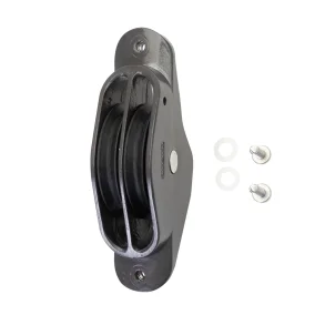 Selden skivgat dobbelt 90 i Aluminium m. M8 skruer