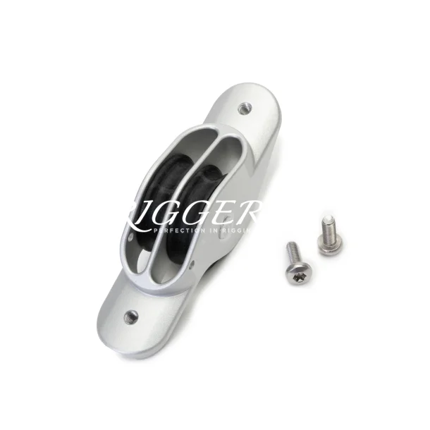 Selden skivgat dobbelt 45 i Aluminium m. M6 skruer