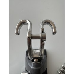 Selden Svanehalsbeslag til bom B171/172 med kroge