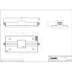 Selden mastefod justerbar C211-CC244