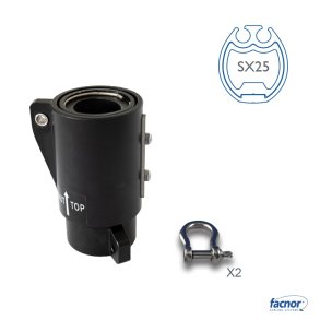 Facnor faldsvirvel Torlon Kugler C25