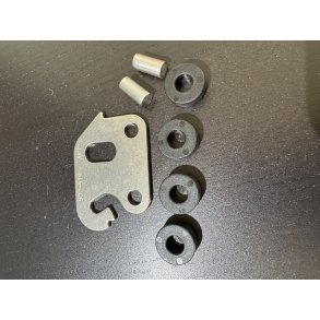 Selden udhalsvogn 66x46x2.5 med hjul