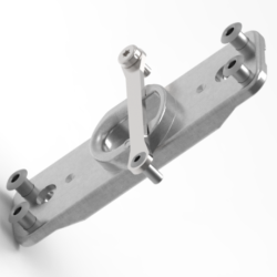 Selden T-bagplade til 10mm wire (Stbt)