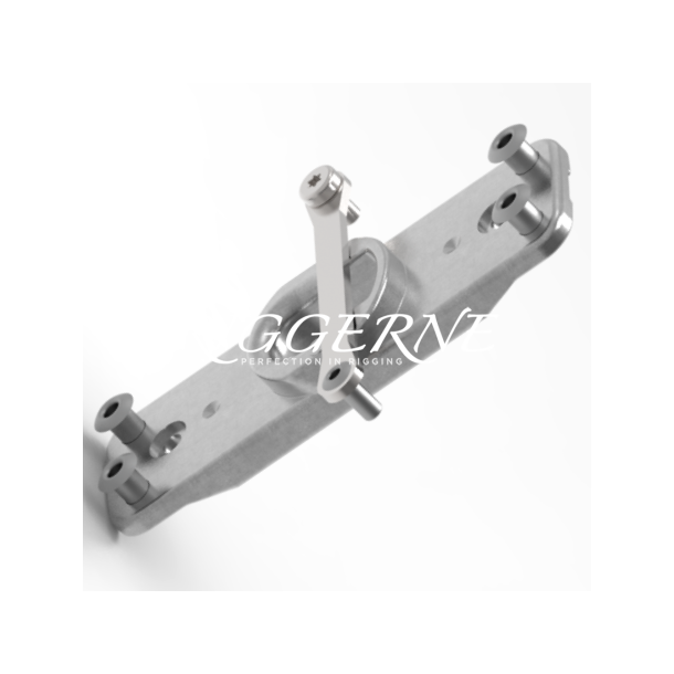 Selden T-bagplade til 8mm wire (Stbt)