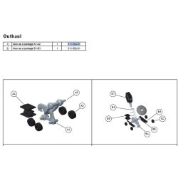 Selden udhalsvogn 68x48x26 med hjul
