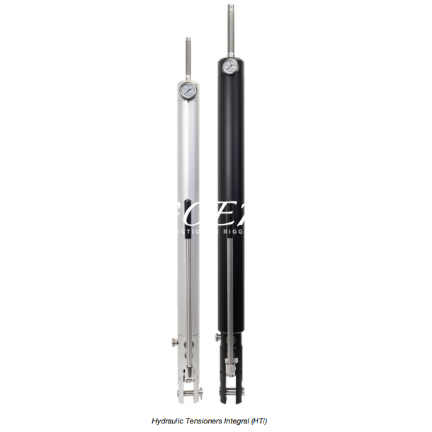 Selden Hydraulisk hkstags strammer med integreret pumpe. Til wire 12-14mm