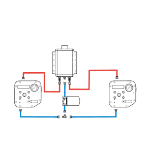Selden koblings kit til lavtryk 